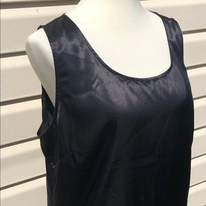 Chico’s Black Tank Shell Sz 3 Sleeveless